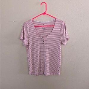 Soft and sexy white and pink t-shirt